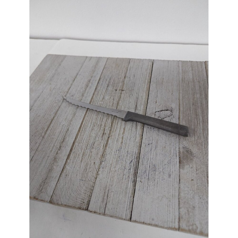 Rada Cutlery #2 Silver Tomato Slicing Knives R126 5" Blade 8 3/4" Total